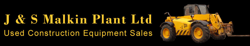 Used Construction Equipment Sales - J & S Malkin Plant Ltd